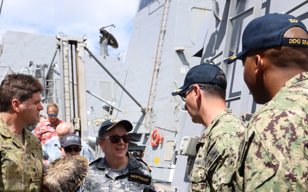 USS Sterett Proud Participant in TAPA
