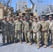 Sergeant Major of the Army Meets with Soldiers &amp; Sailors Supporting the JLOTS Gaza Humanitarian Aid Operation