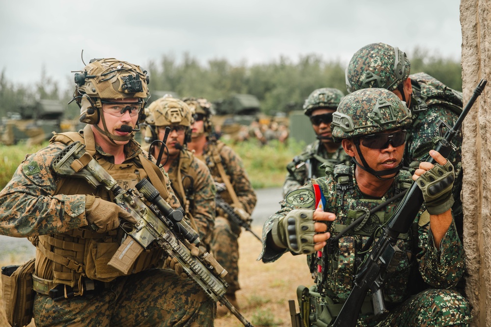 US Marines, partner nations push through mechanized infantry immersion trainer at RIMPAC 2024