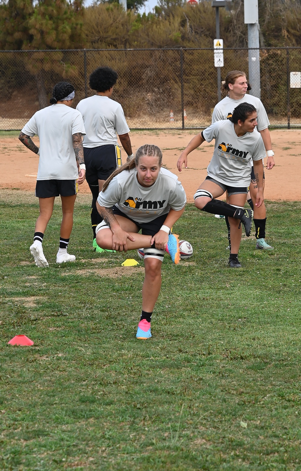 Golden Knight Medic Participates in Armed Forces Rugby Tournament