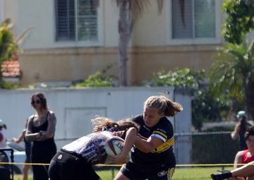 Golden Knight Medic Participates in Armed Forces Rugby Tournament