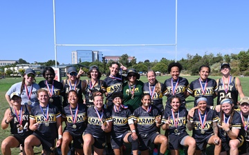 Golden Knight Medic Participates in Armed Forces Rugby Tournament