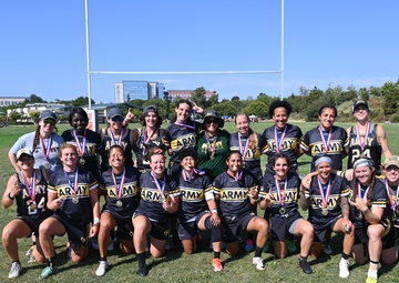Golden Knight Medic Participates in Armed Forces Rugby Tournament
