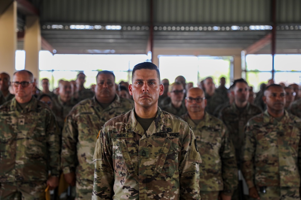 Puerto Rico State Guard Promotion Ceremony