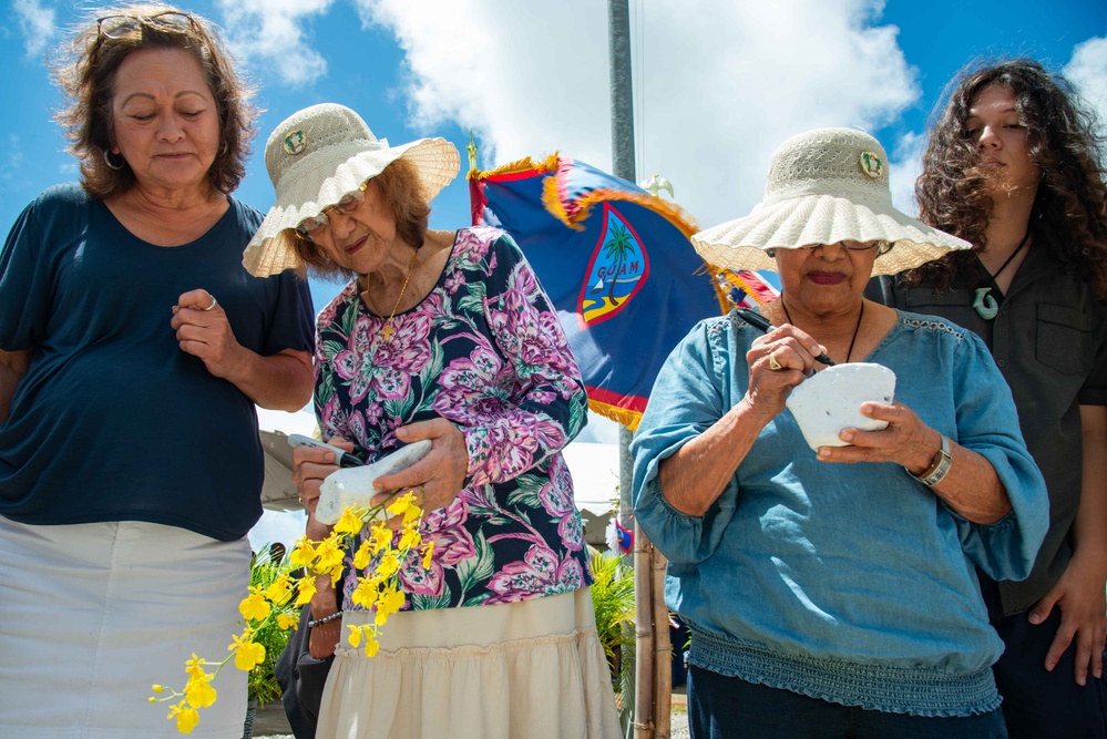 JTFM COS Attends Hasso Barrigada Kalaguak Memorial Ceremony