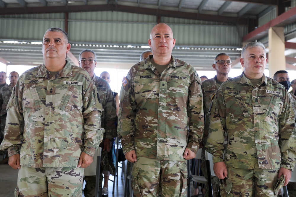 Puerto Rico State Guard Promotion Ceremony