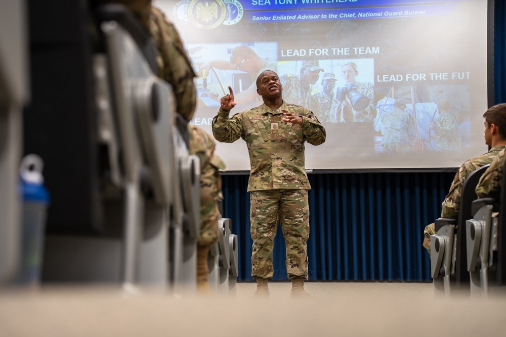 SEA Whitehead visits the South Dakota National Guard