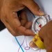 Staff Sgt. David Duran looks at his compass