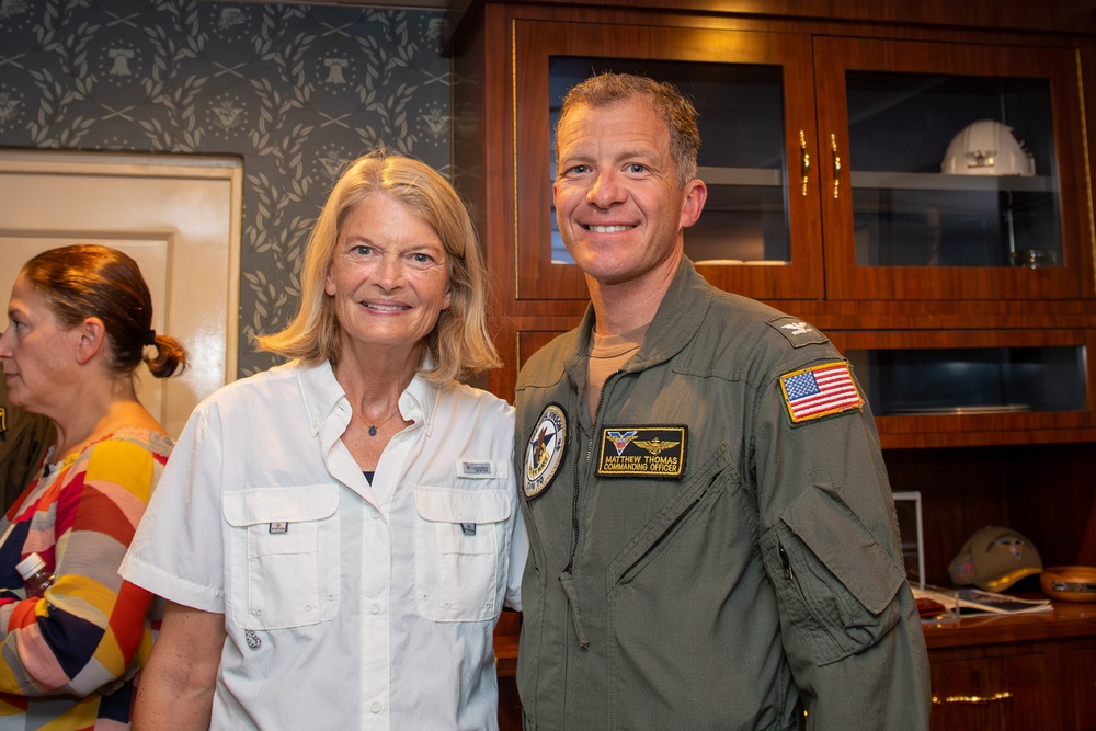 U.S. Congress Members meet with Constituents aboard USS Carl Vinson during RIMPAC 2024