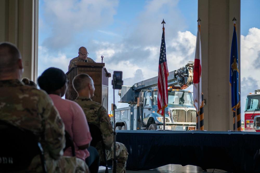 18 CEG Change of Command