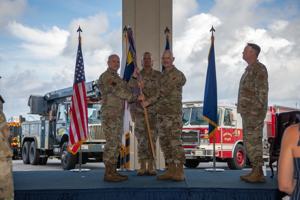 18th CEG Change of Command