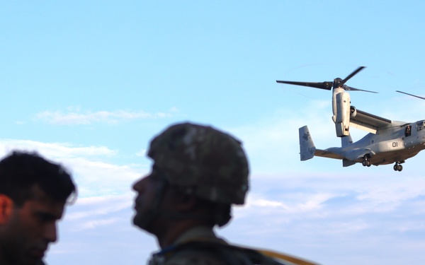 JB MDL- 404 CA BN Conducts Day and Night Airborne Operation