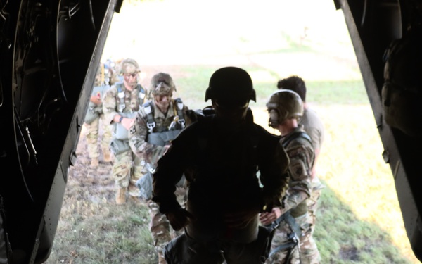 JB MDL- 404 CA BN Conducts Day and Night Airborne Operation