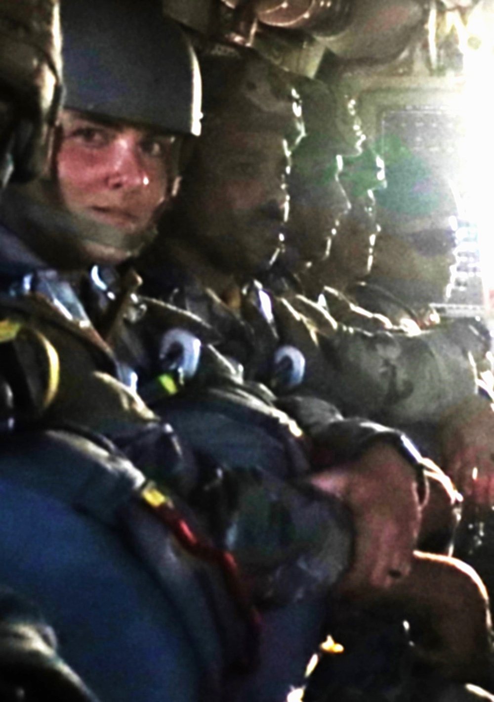 JB MDL- 404 CA BN Conducts Day and Night Airborne Operation