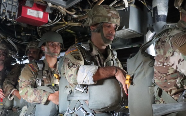 JB MDL- 404 CA BN Conducts Day and Night Airborne Operation