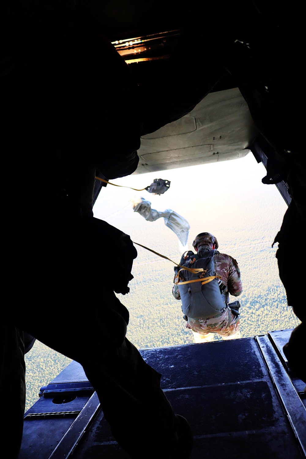 JB MDL- 404 CA BN Conducts Day and Night Airborne Operation