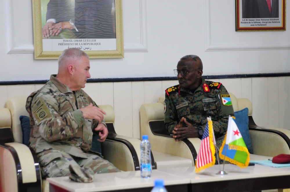 Kentucky Guard Attends Leader Engagement with Djibouti