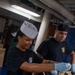 Nimitz Sailor Prepares Waffles