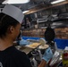 Nimitz Sailor Cooks Waffles During Brunch