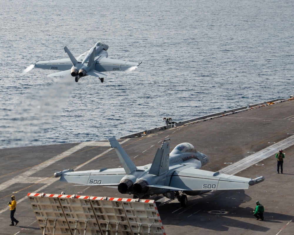 Nimitz Conducts Flight Operations