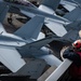 A Nimitz Sailor Observes Flight Operations