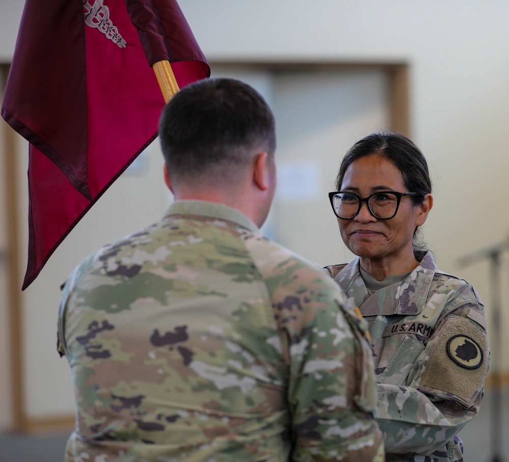 13 July 2024 Headquarters Medical Readiness Detachment Change of Command Ceremony