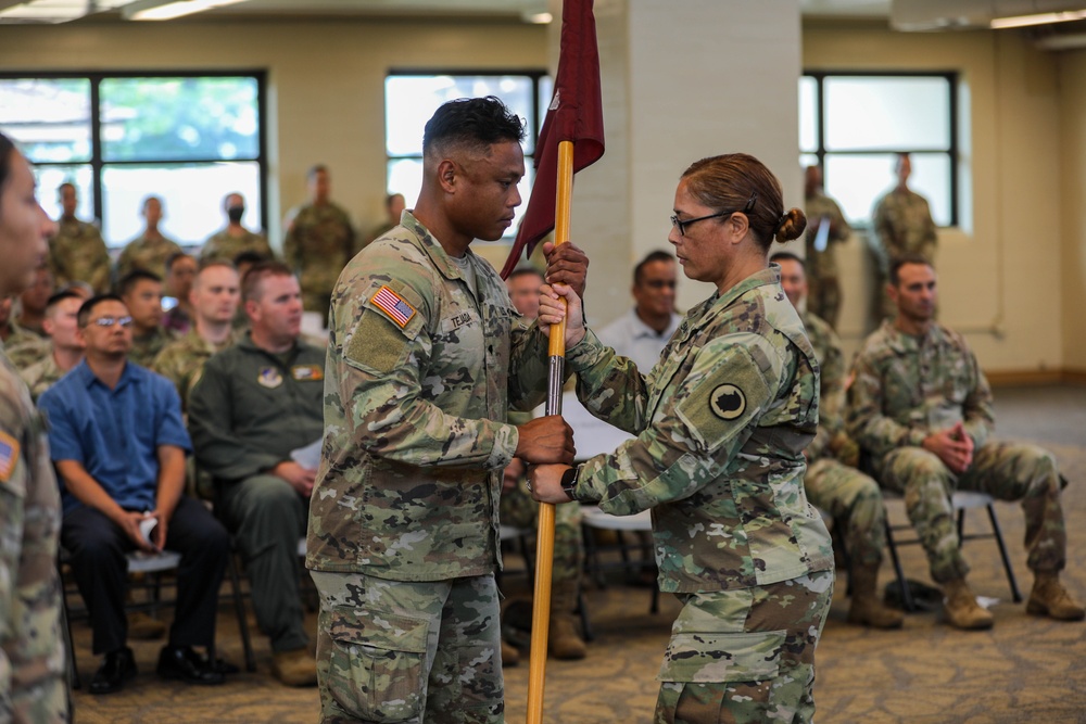 13 July 2024 Headquarters Medical Readiness Detachment Change of Command Ceremony