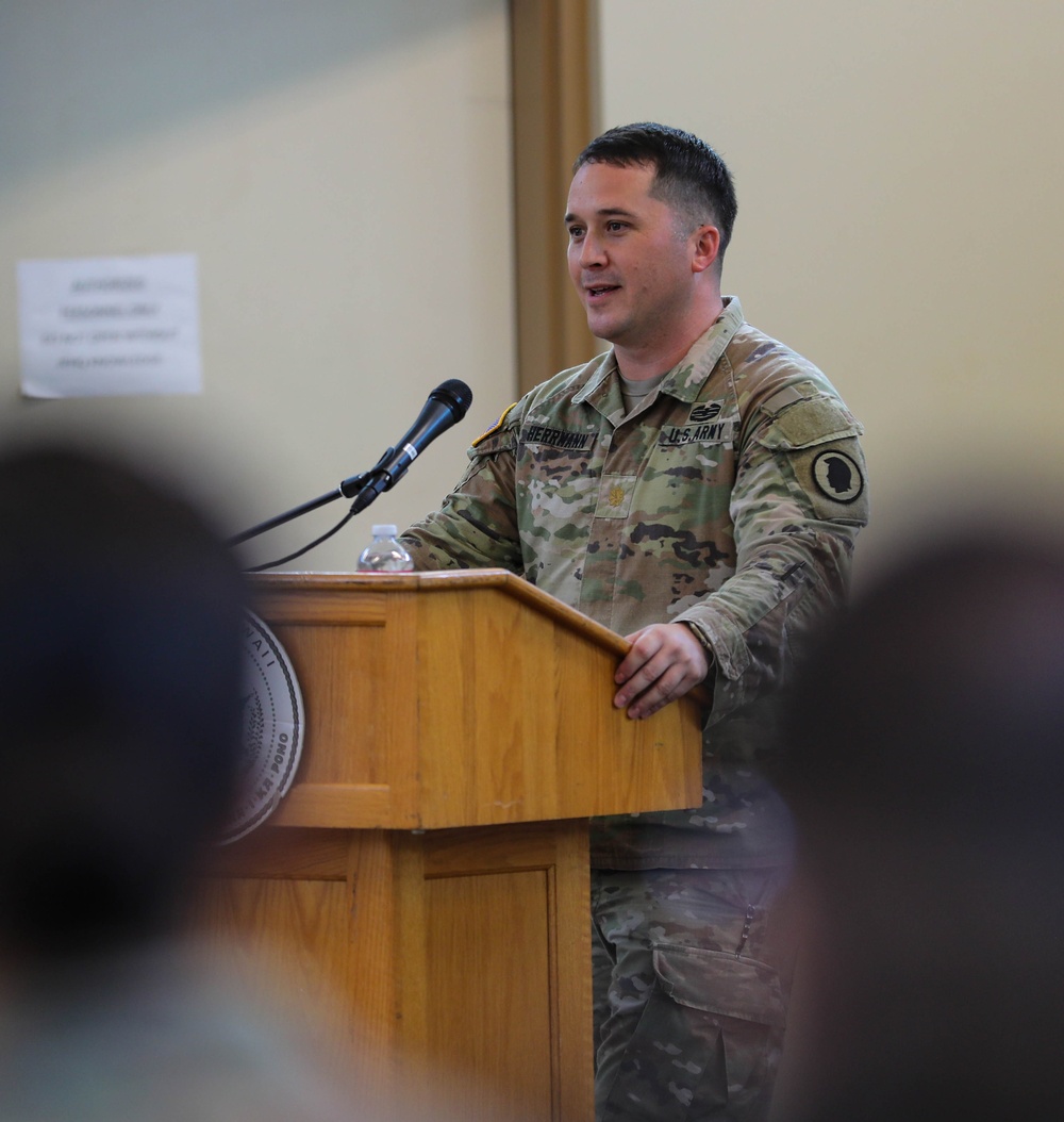 13 July 2024 Headquarters Medical Readiness Detachment Change of Command Ceremony