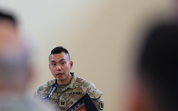 13 July 2024 Headquarters Medical Readiness Detachment Change of Command Ceremony