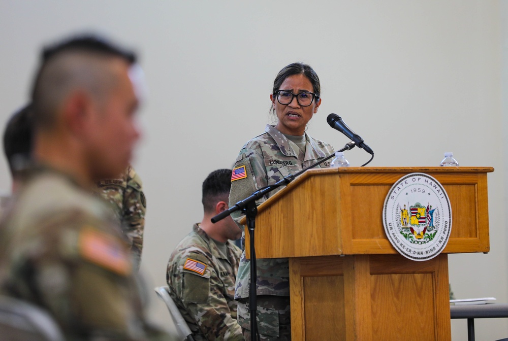 13 July 2024 Headquarters Medical Readiness Detachment Change of Command Ceremony