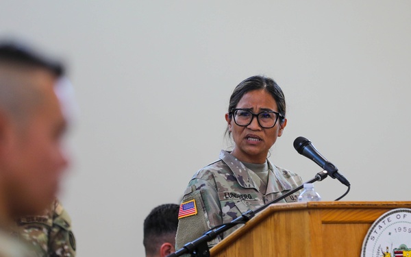13 July 2024 Headquarters Medical Readiness Detachment Change of Command Ceremony