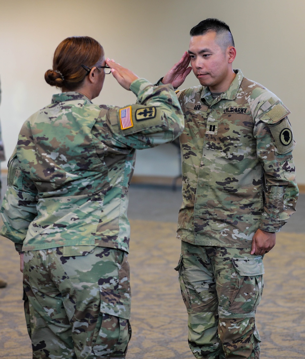 13 July 2024 Headquarters Medical Readiness Detachment Change of Command Ceremony