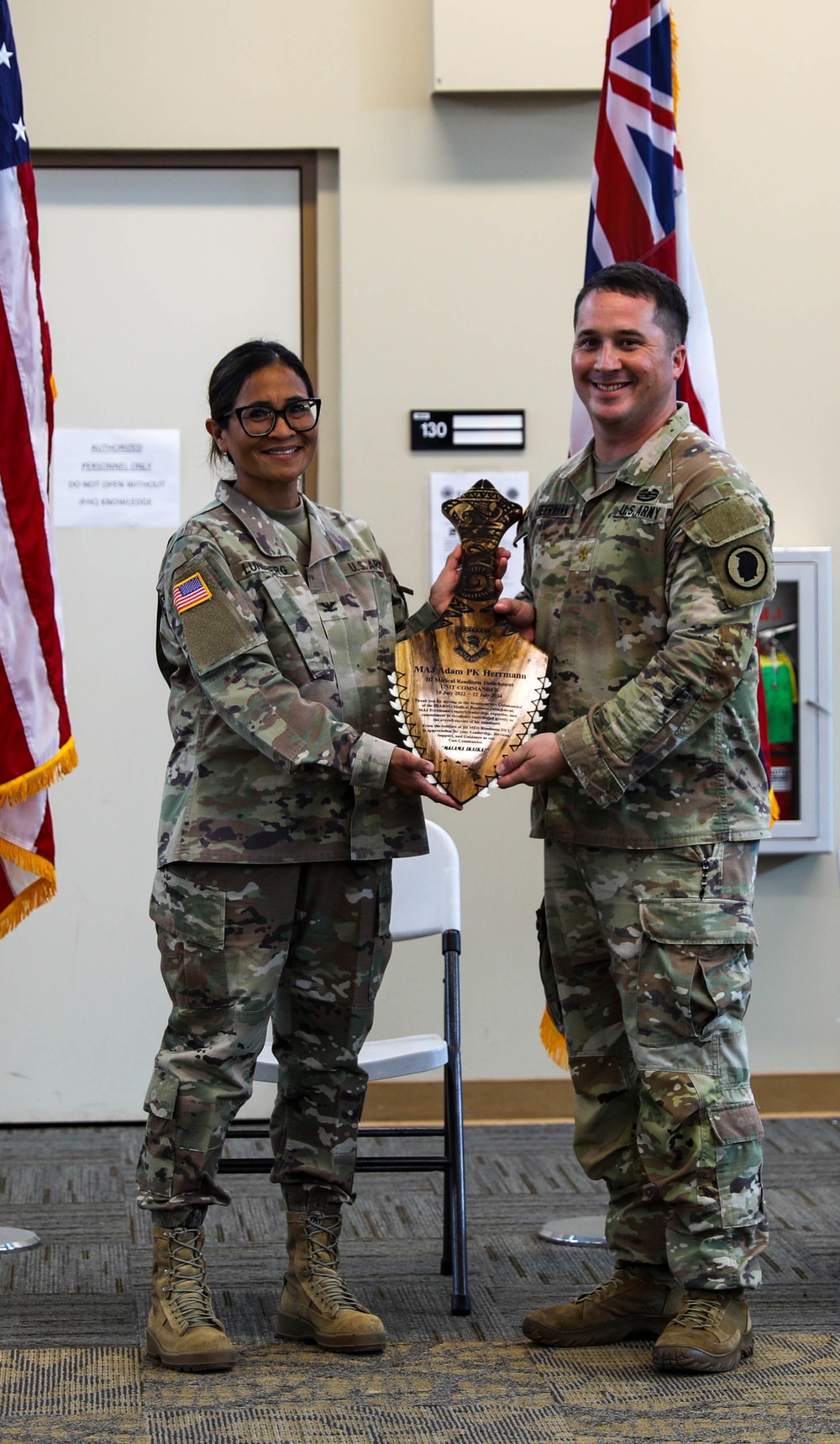 13 July 2024 Headquarters Medical Readiness Detachment Change of Command Ceremony