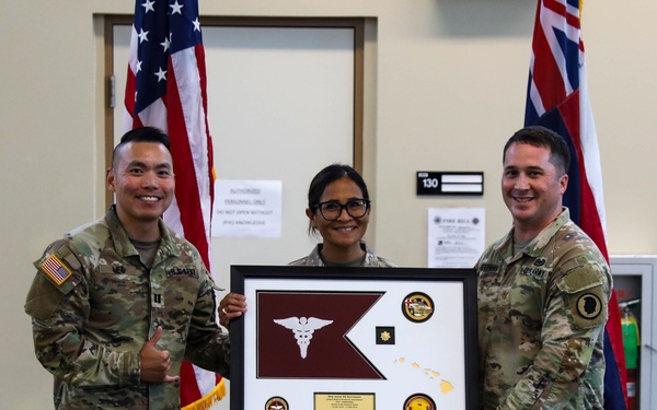 13 July 2024 Headquarters Medical Readiness Detachment Change of Command Ceremony