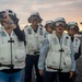 Distinguished visitors view flight operations aboard USS Carl Vinson during RIMPAC 2024