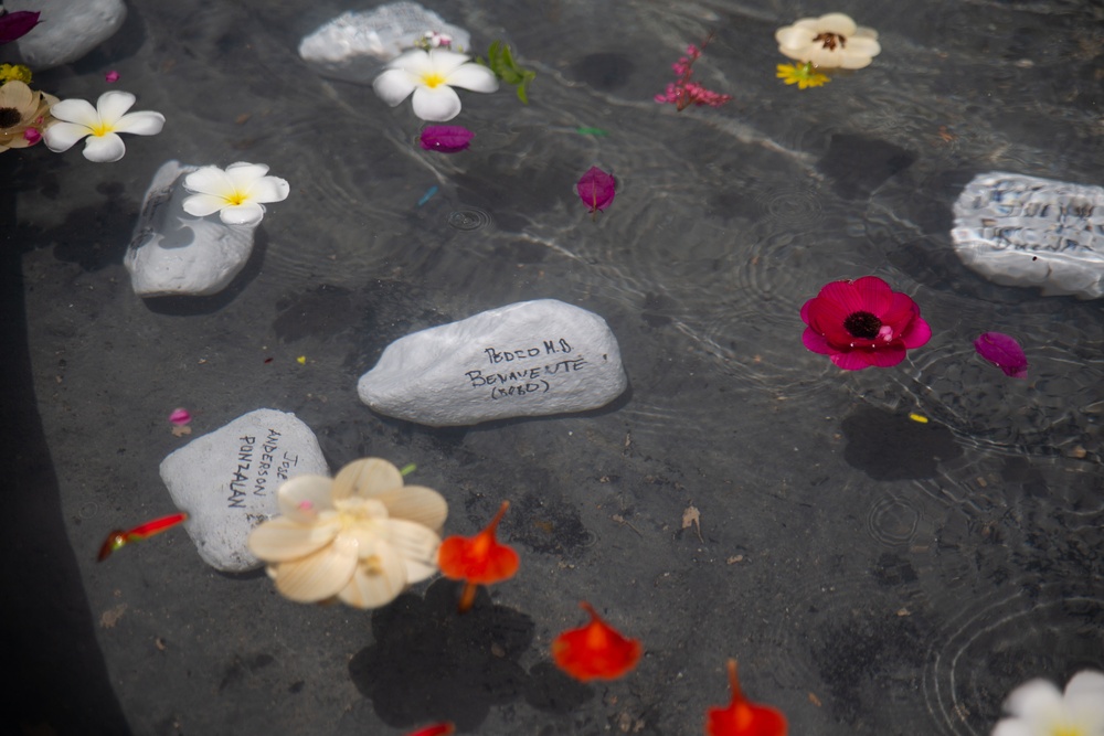 Camp Blaz Marines participate in the Kalaguak Memorial