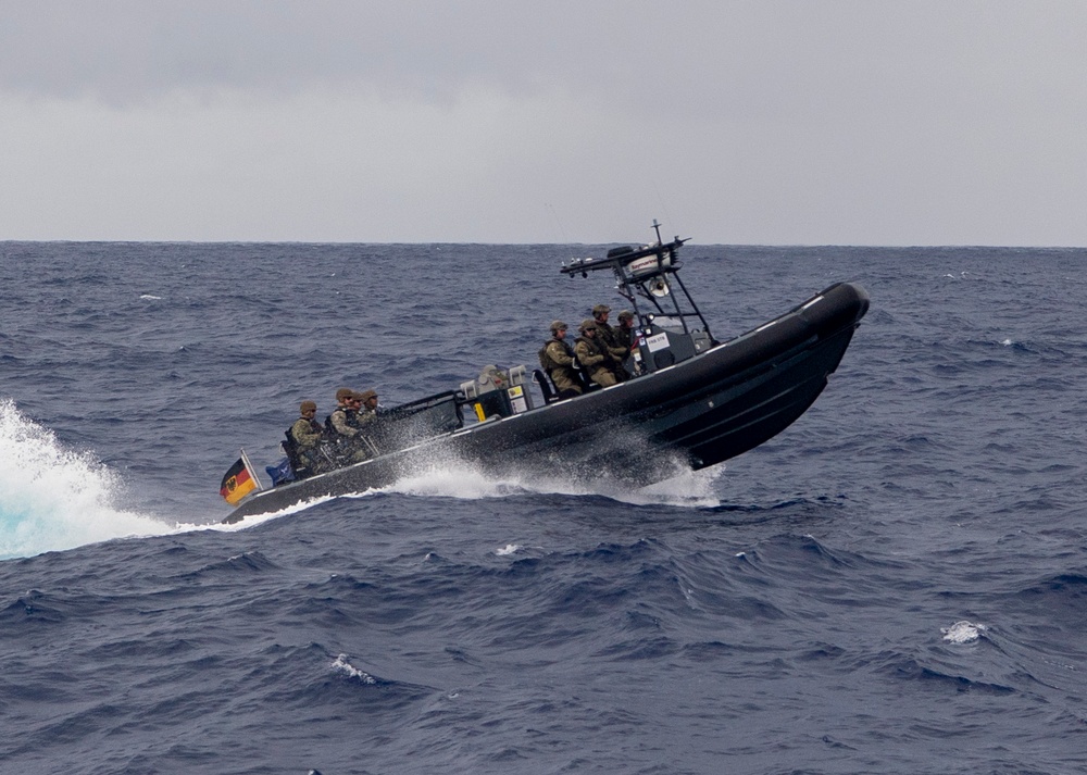 RIMPAC 2024 Participants Conduct Small Boat Operations and A GUNEX