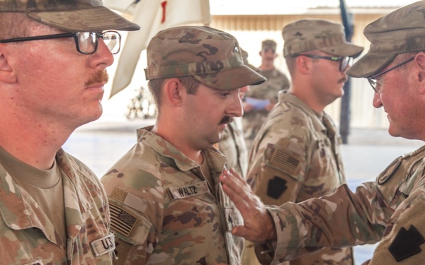 The new NCOs of I Co.