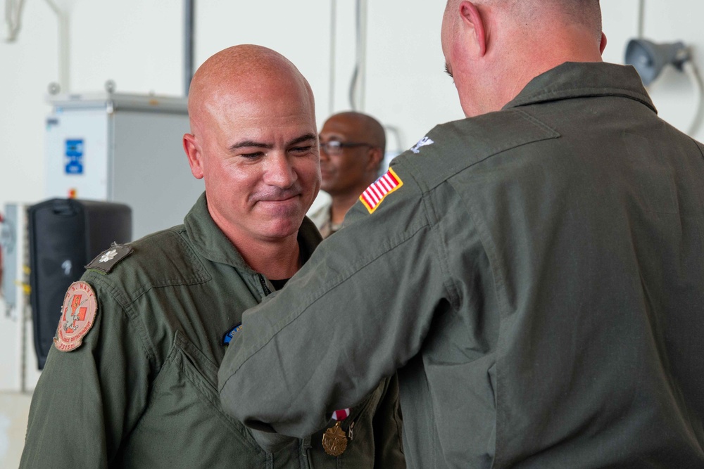 HSC-25 Holds a Change of Command Ceremony