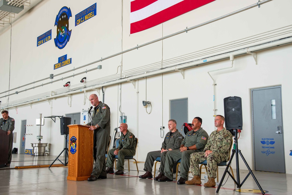 HSC-25 Holds a Change of Command Ceremony