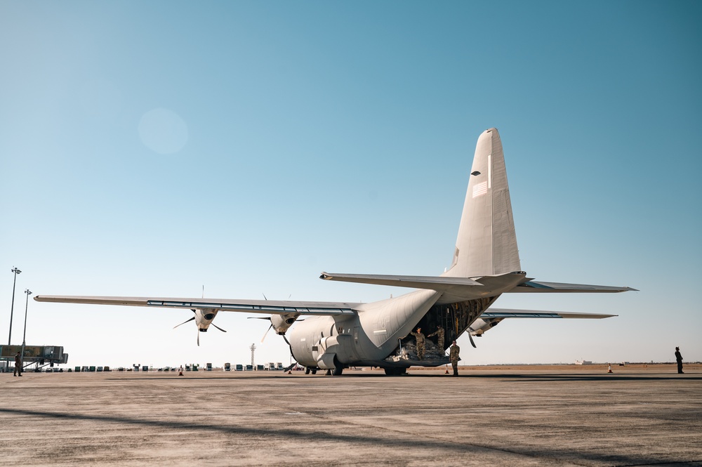 387th Air Expeditionary Squadron QRT Team at work