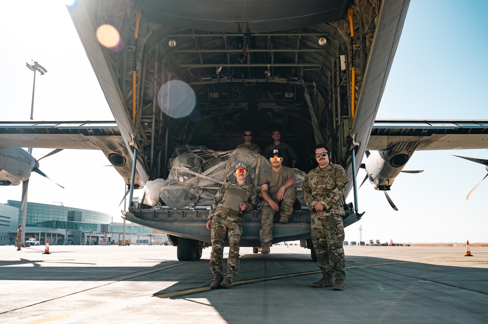 387th Air Expeditionary Squadron QRT Team at work