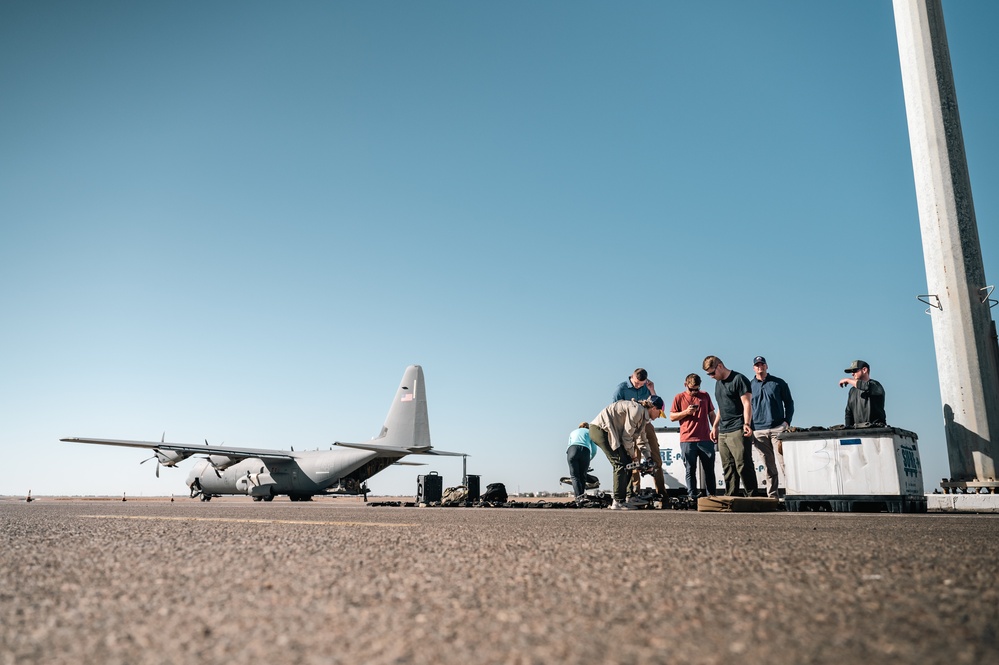 387th Air Expeditionary Squadron QRT Team at work