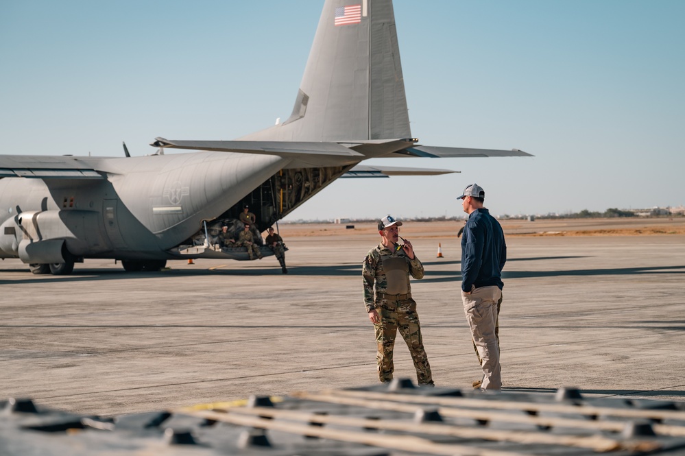 387th Air Expeditionary Squadron QRT Team at work