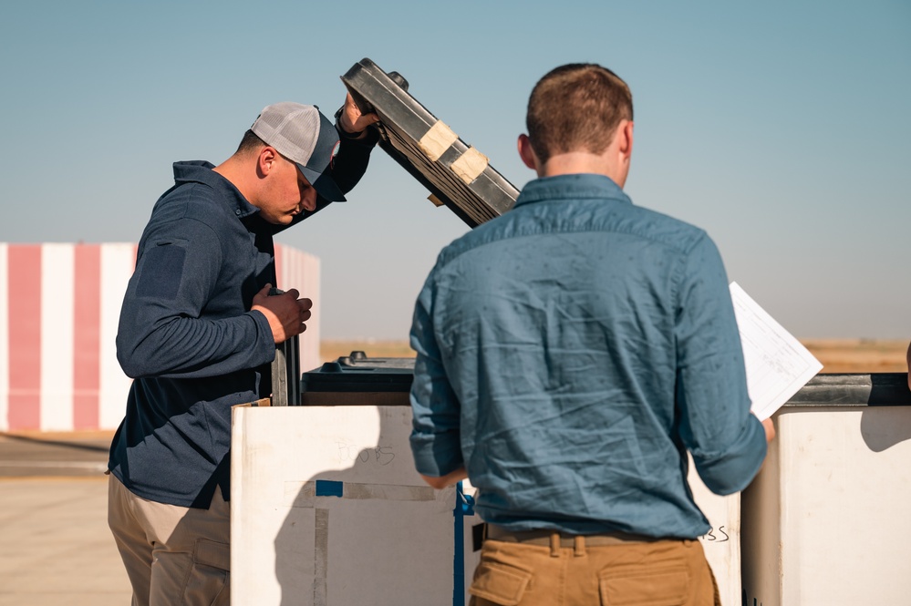 387th Air Expeditionary Squadron QRT Team at work