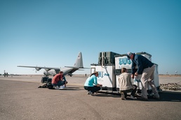 387th Air Expeditionary Squadron QRT Team at work