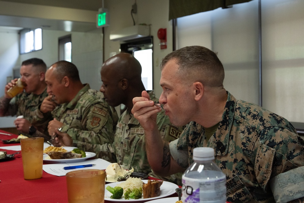 CLR-37 Hosts an Interservice Cooking Competition