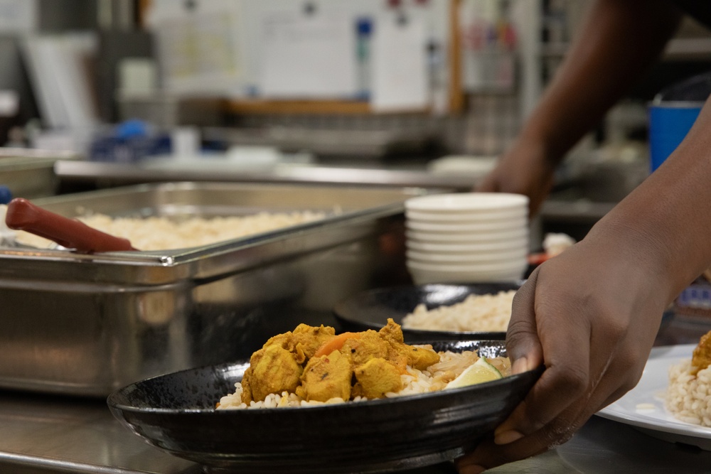 CLR-37 Hosts an Interservice Cooking Competition