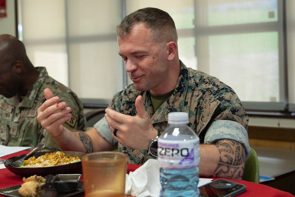 CLR-37 Hosts an Interservice Cooking Competition