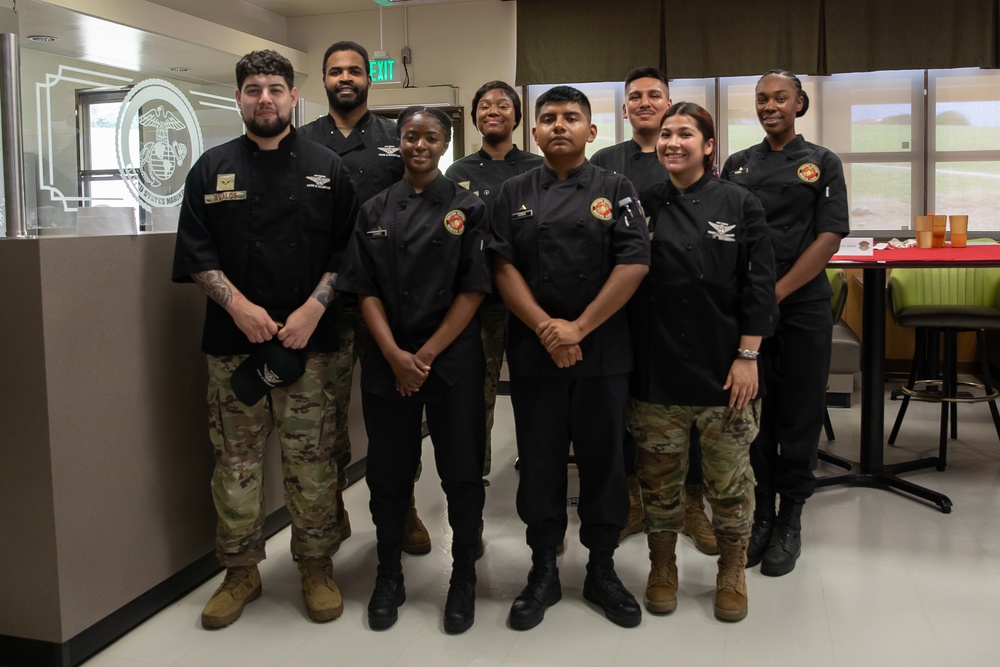 CLR-37 Hosts an Interservice Cooking Competition